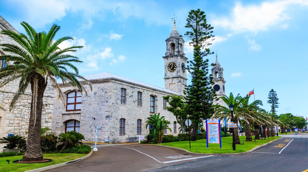Two Clock Towers on Old Naval Dockyard