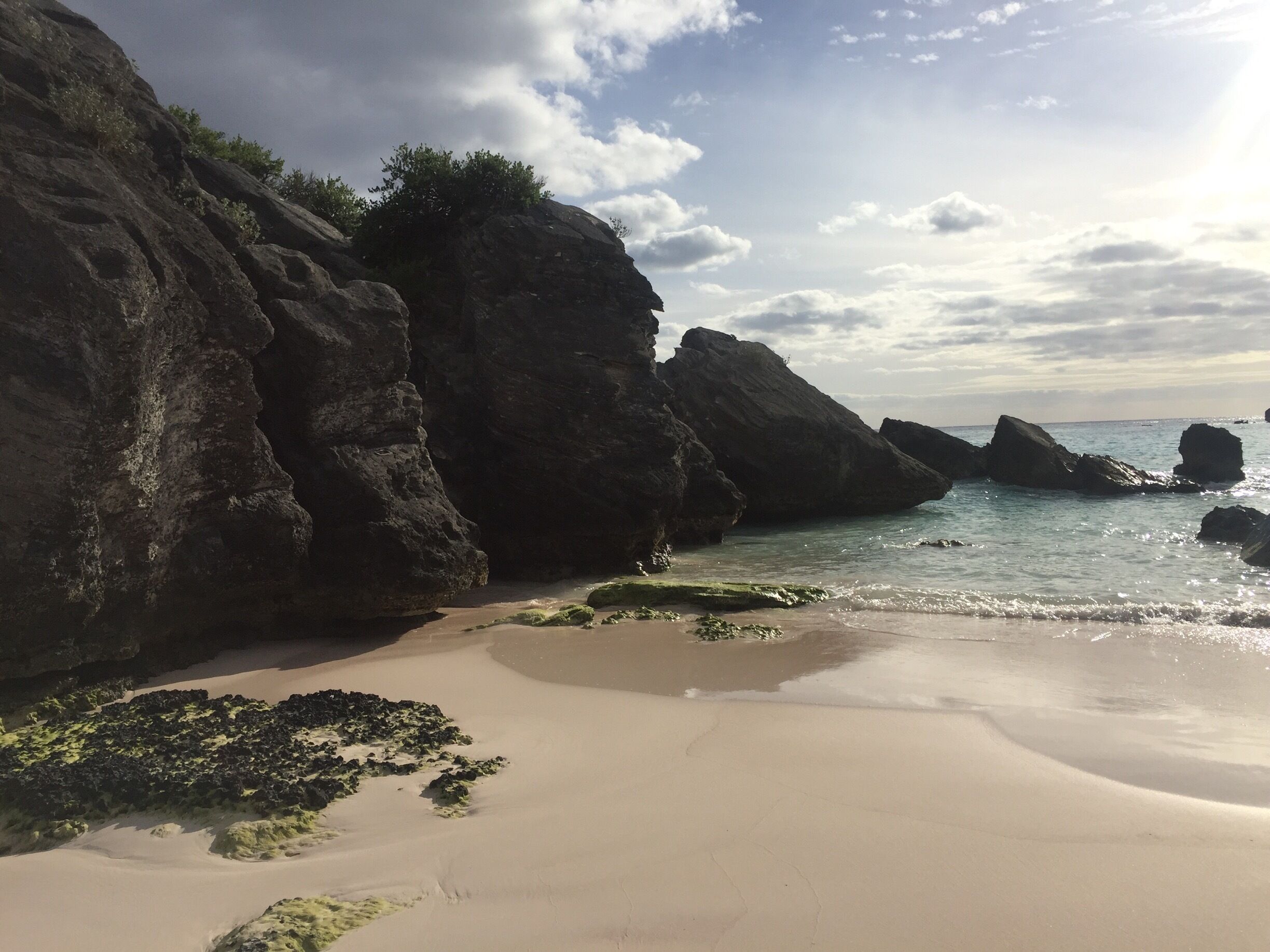 What’s on the other side of the rocks? Maybe there’s another beach, and then another! #InStone