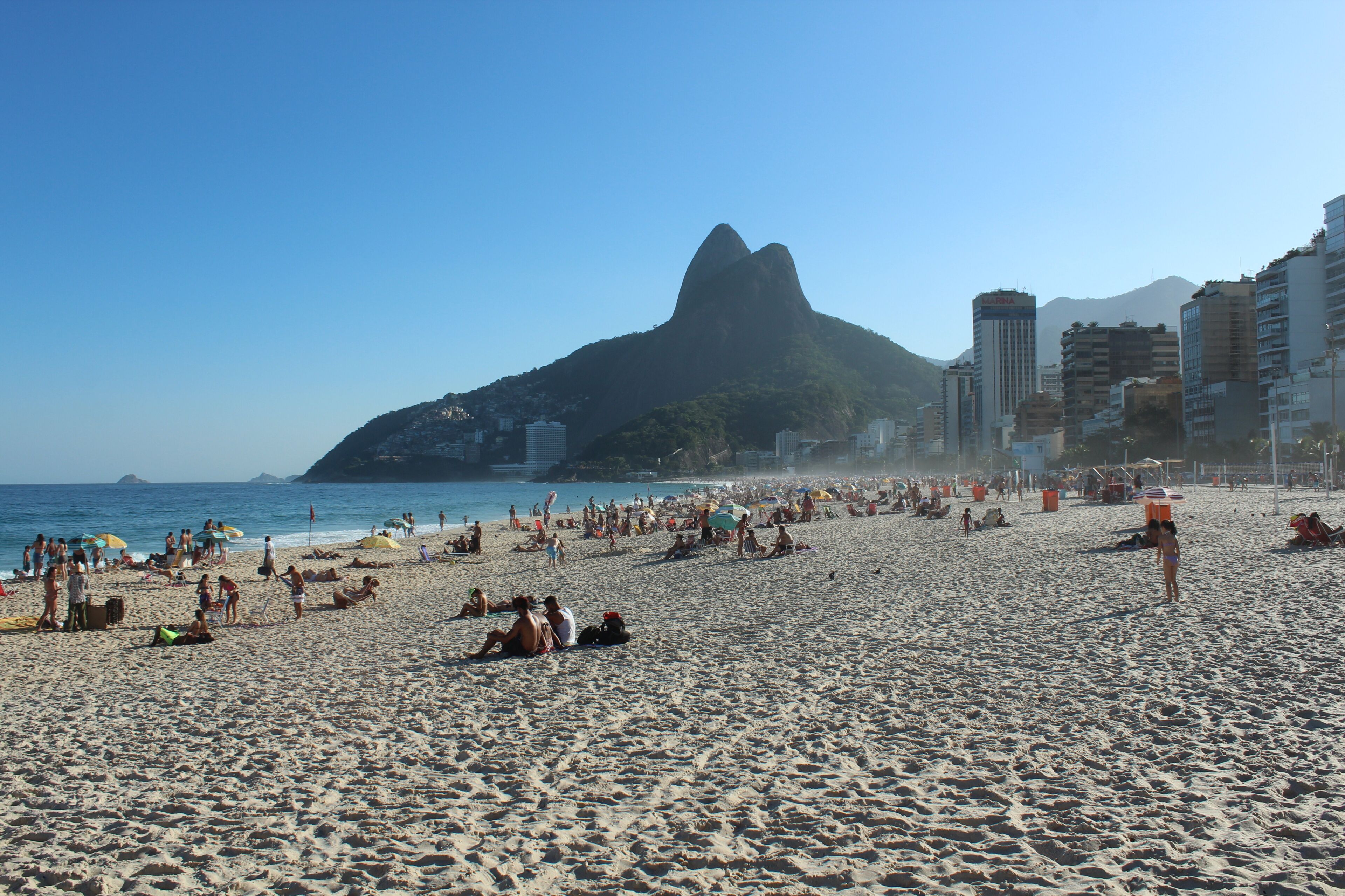 Leblon beach, afternoon, Rio de Janeiro