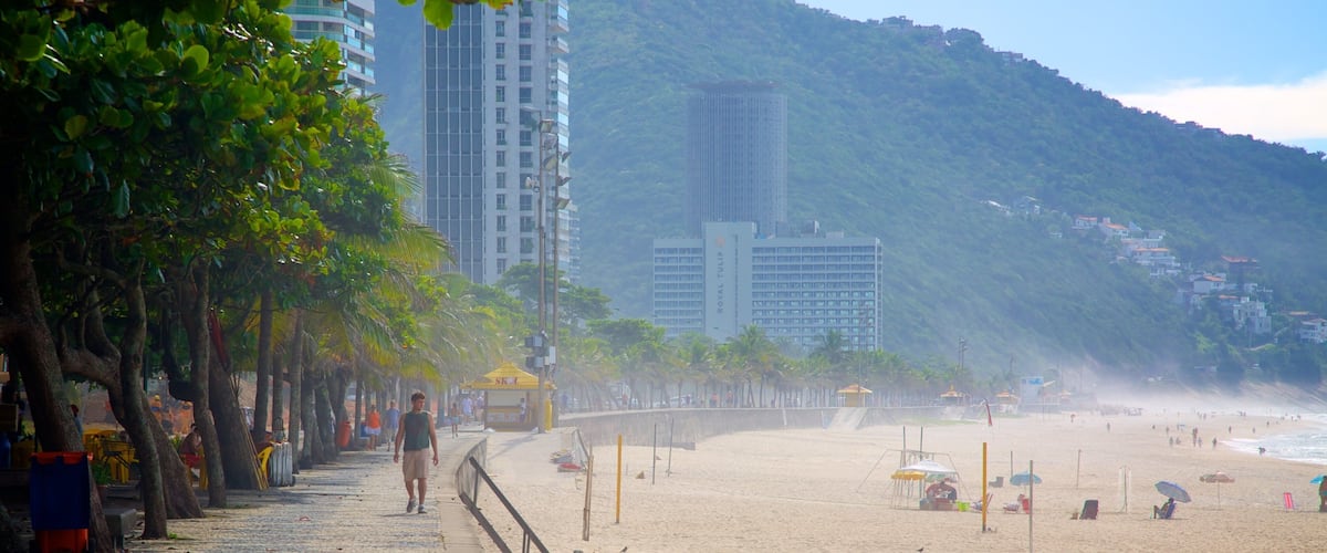 Sao Conrado Beach featuring a sandy beach