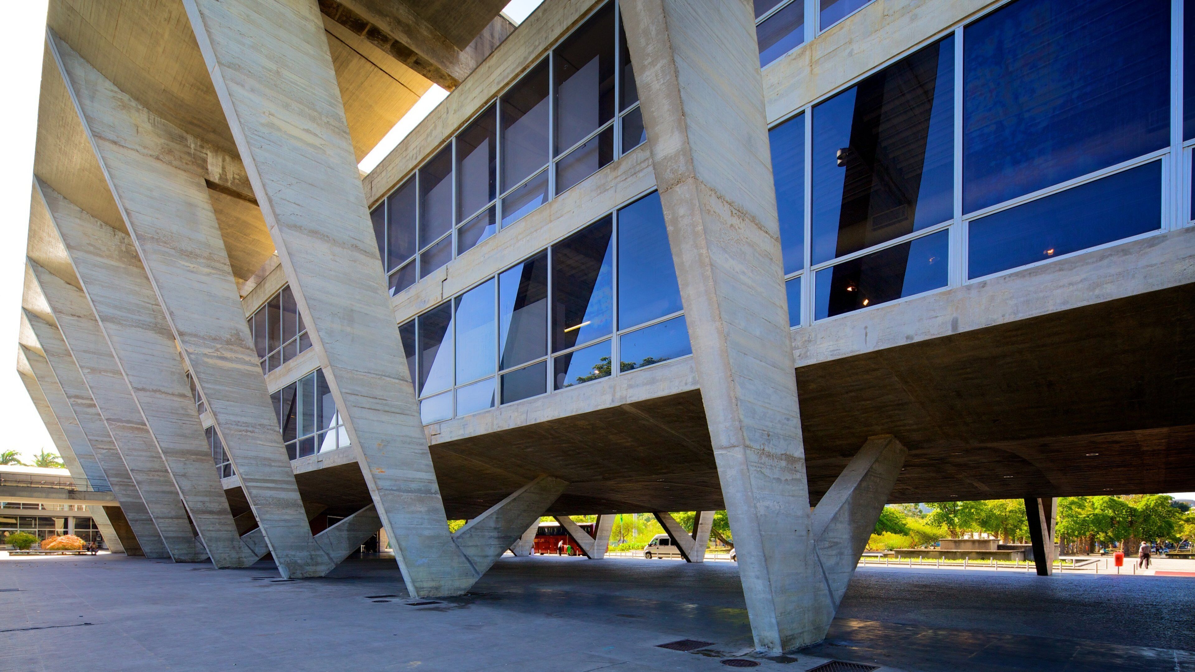 Museum of Modern Art which includes modern architecture