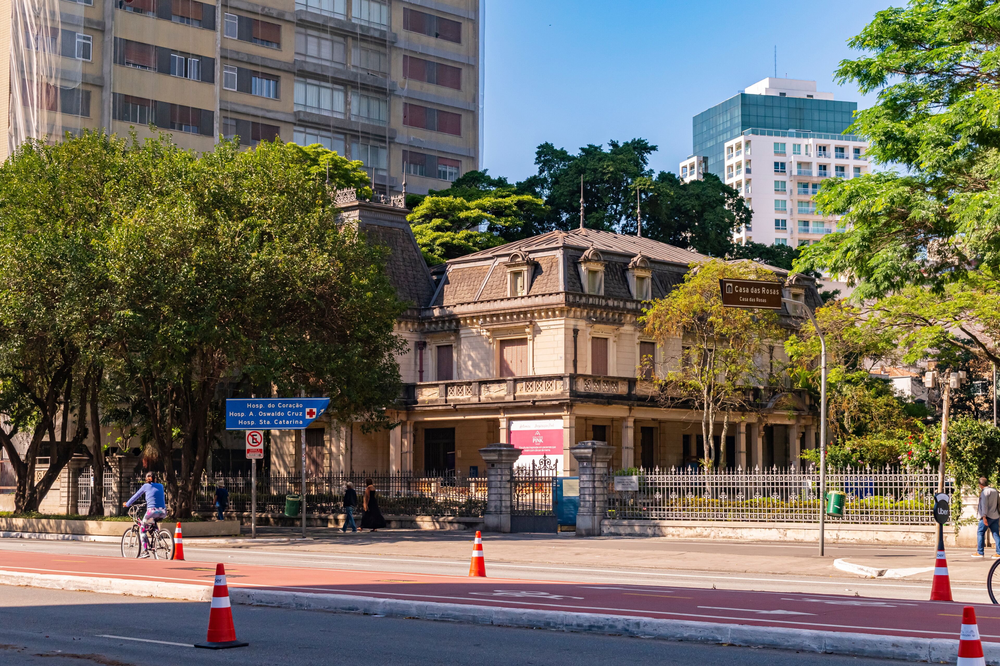 Rose House - Casa da Rosas - Paulista Avenue - São Paulo - Brazil