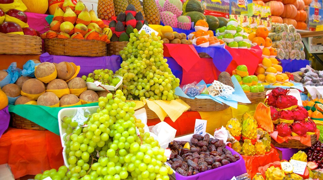 Mercado Municipal fasiliteter samt mat