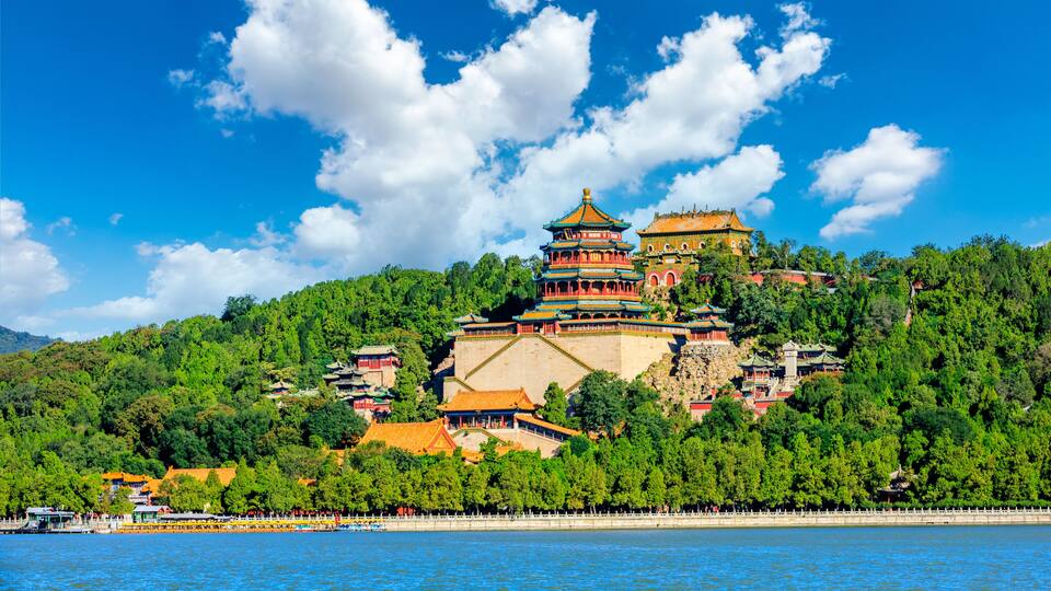 Imperial Summer Palace in Beijing,China.
