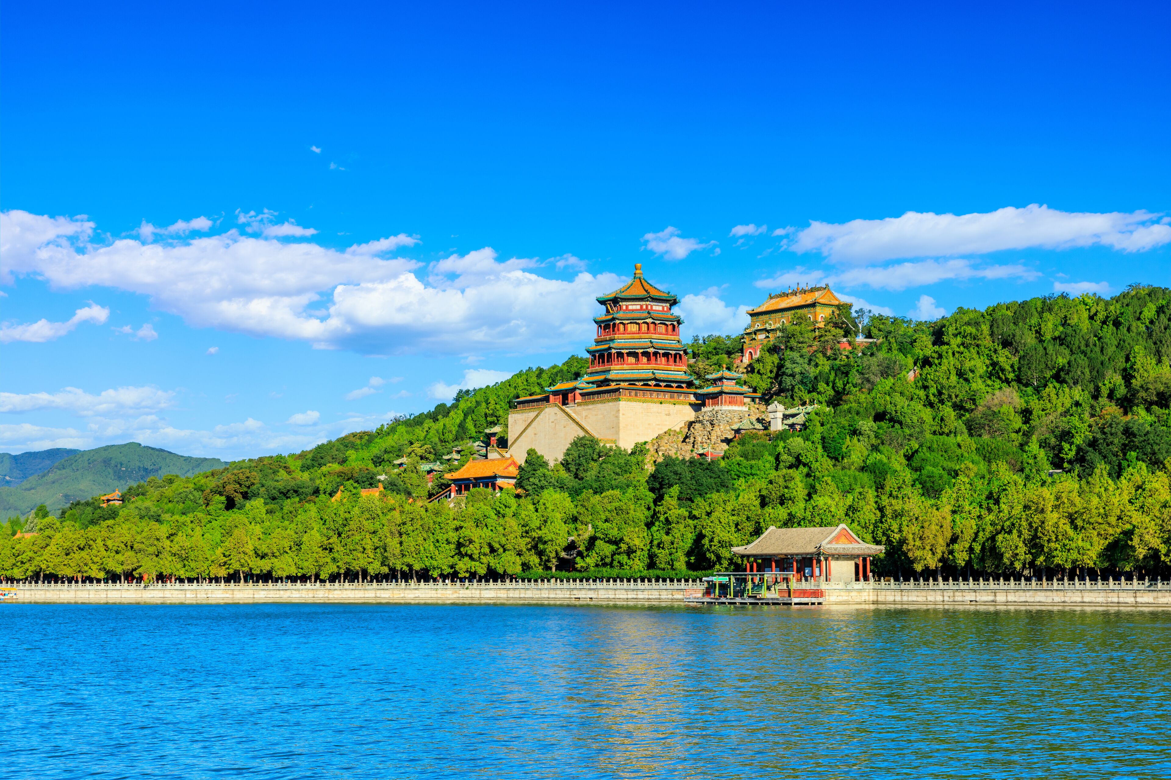 Imperial Summer Palace in Beijing,China.