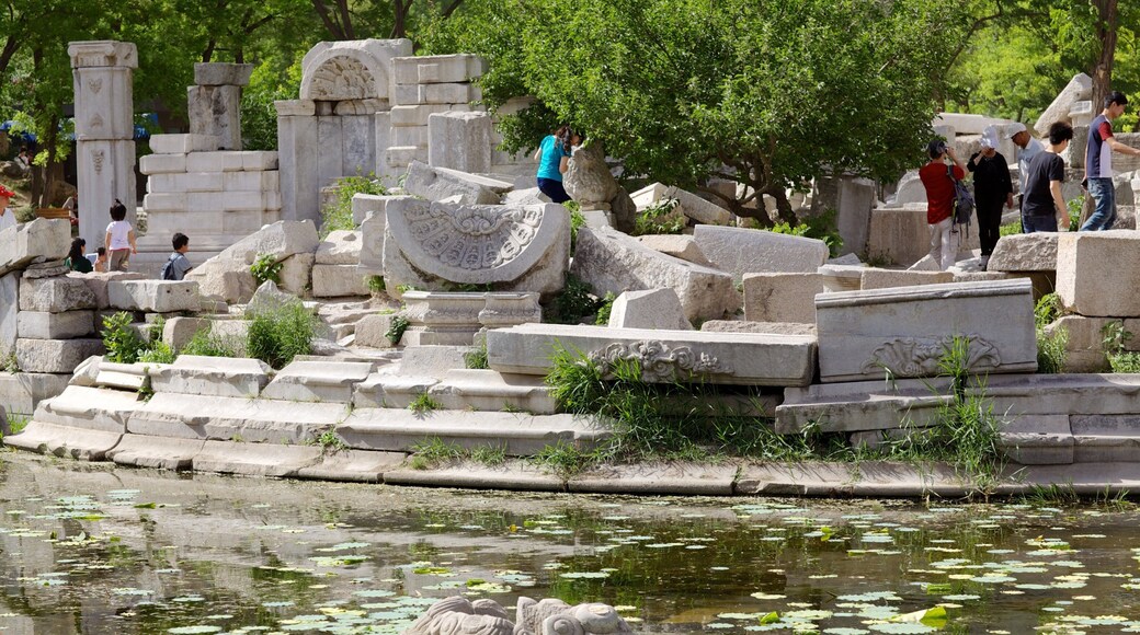 Antigo Palácio de Verão que inclui um lago e uma ruína