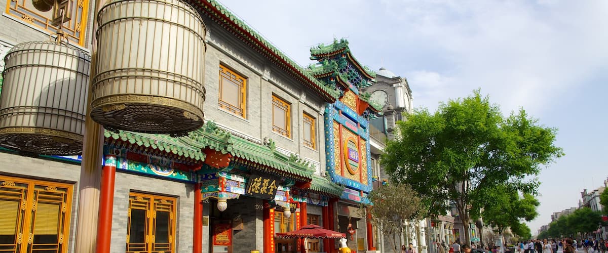 Front Gate which includes heritage architecture, a city and street scenes