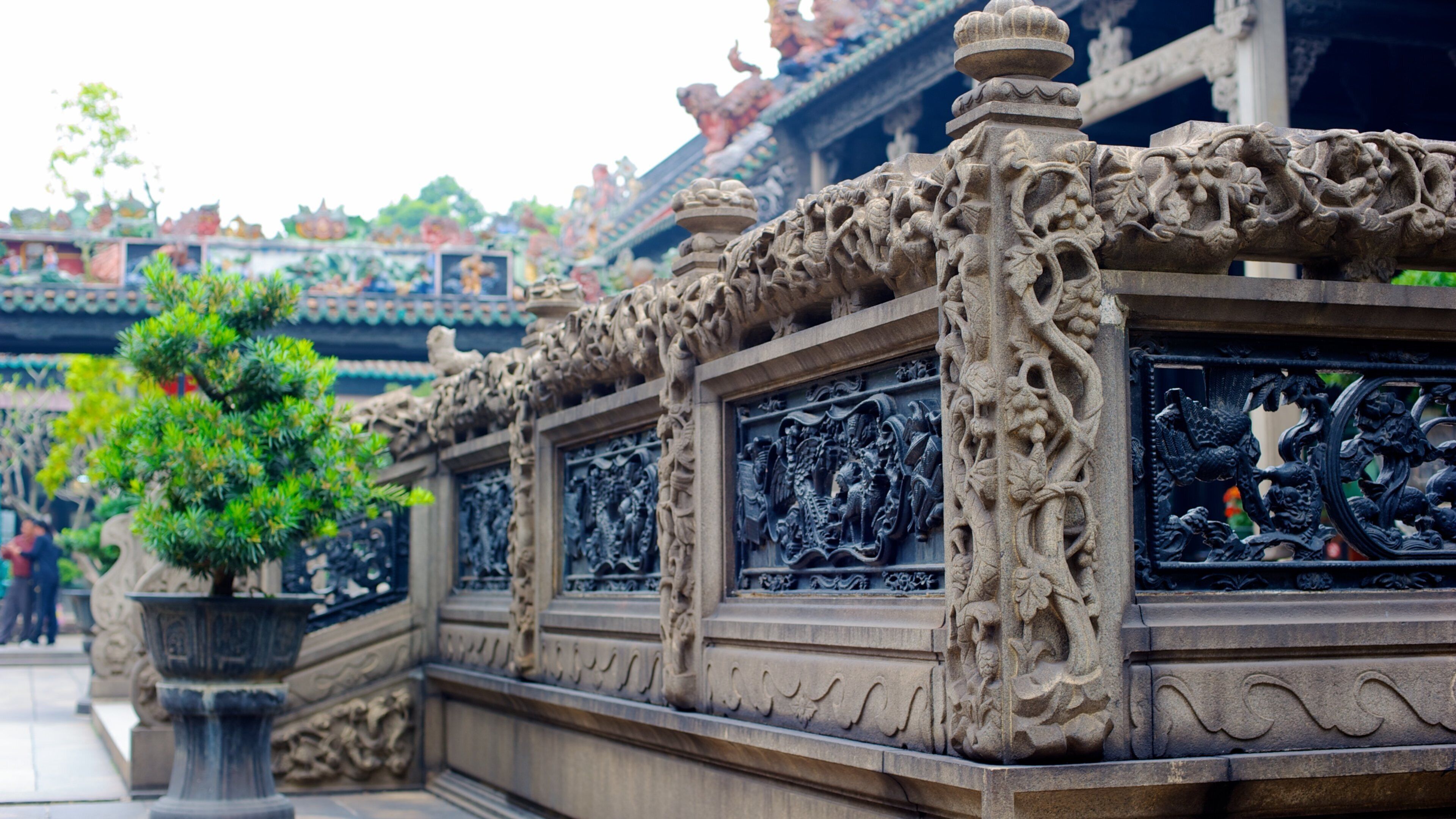 広東民間工芸博物館 表示 寺院あるいは礼拝所