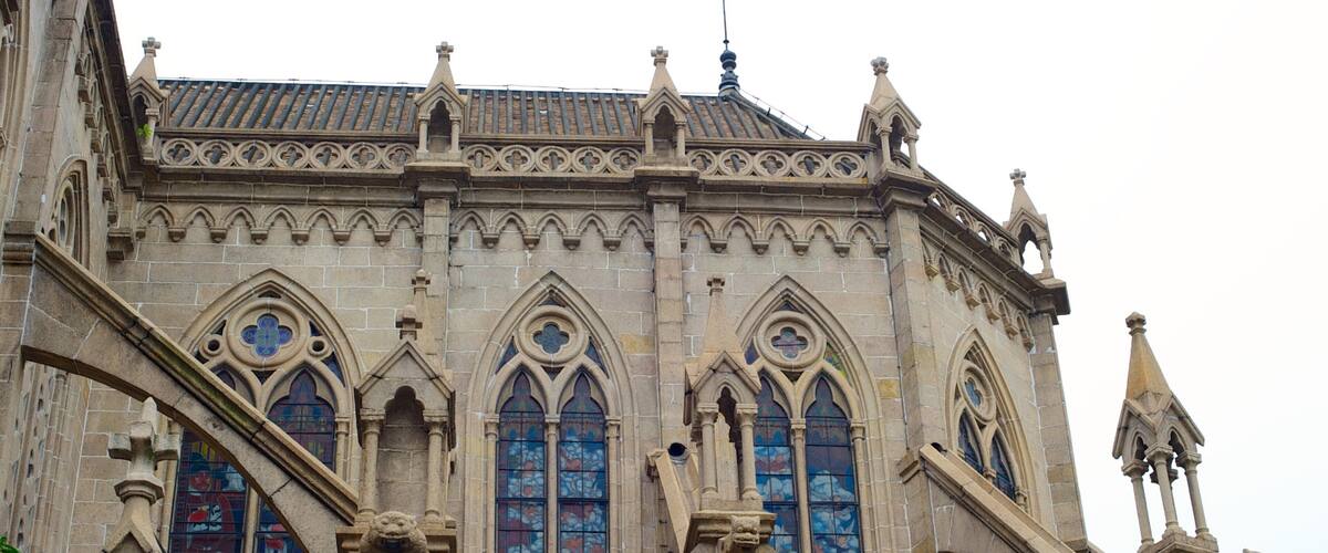 Sacred Heart Cathedral which includes a church or cathedral and religious elements