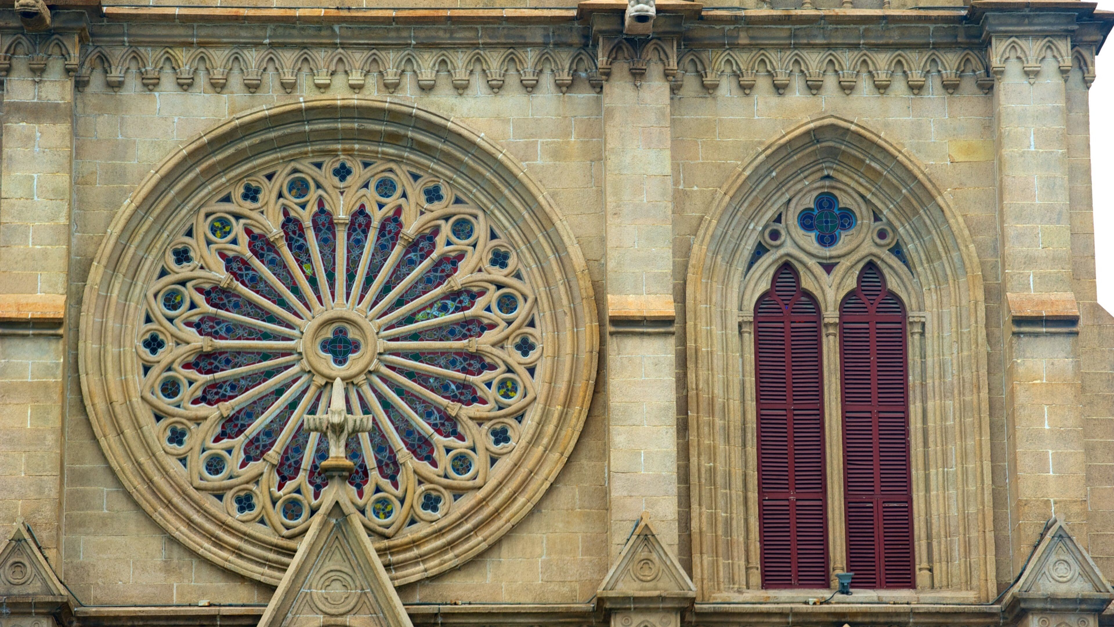 Sacred Heart Cathedral featuring religious aspects and a church or cathedral