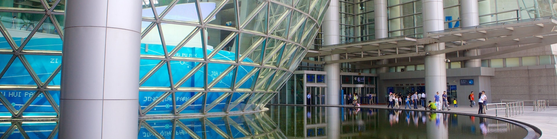 Shanghai Science and Technology Museum featuring modern architecture
