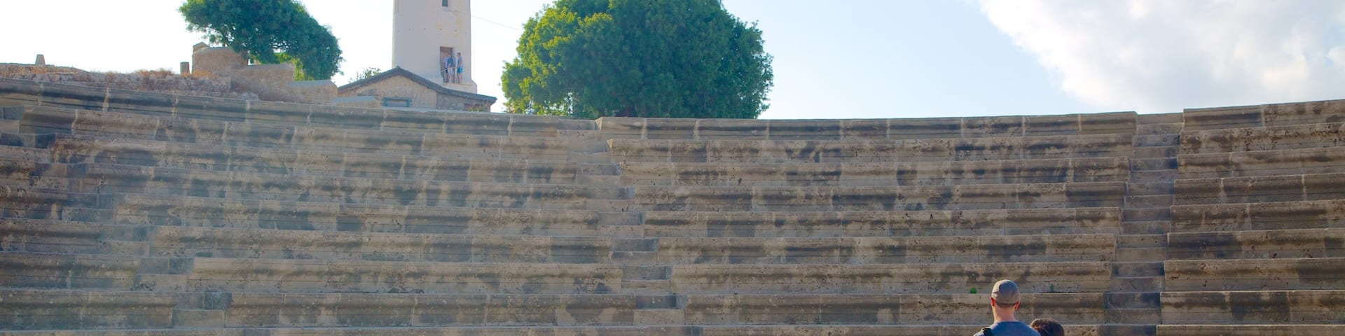 Paphos Archaeological Park which includes heritage architecture as well as a couple