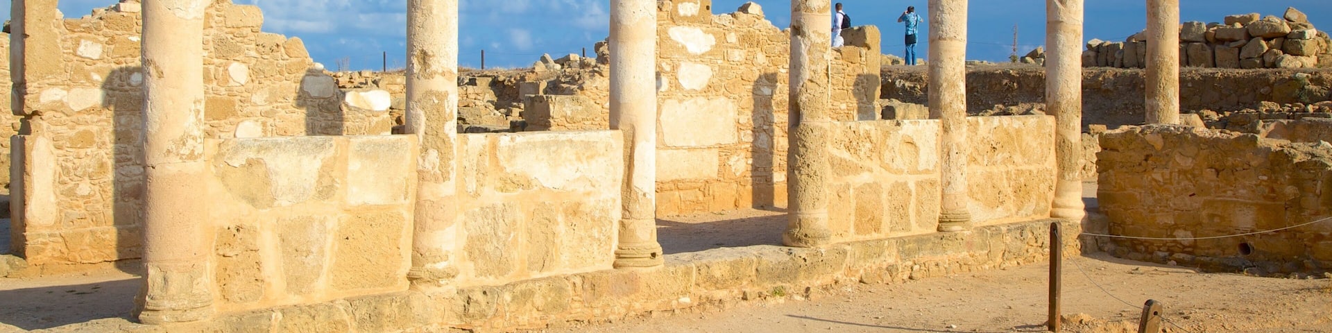 パフォス考古学公園 フィーチャー 崩れた建物
