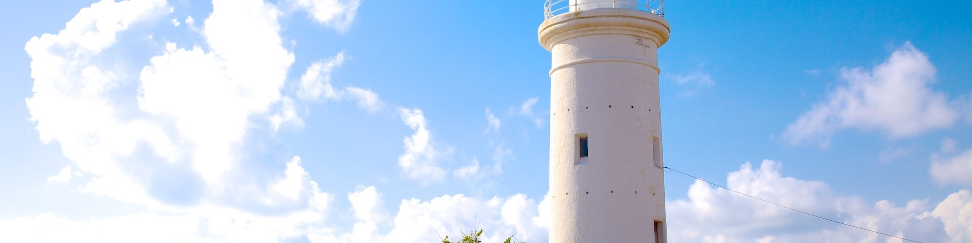 Paphos Archaeological Park which includes a lighthouse