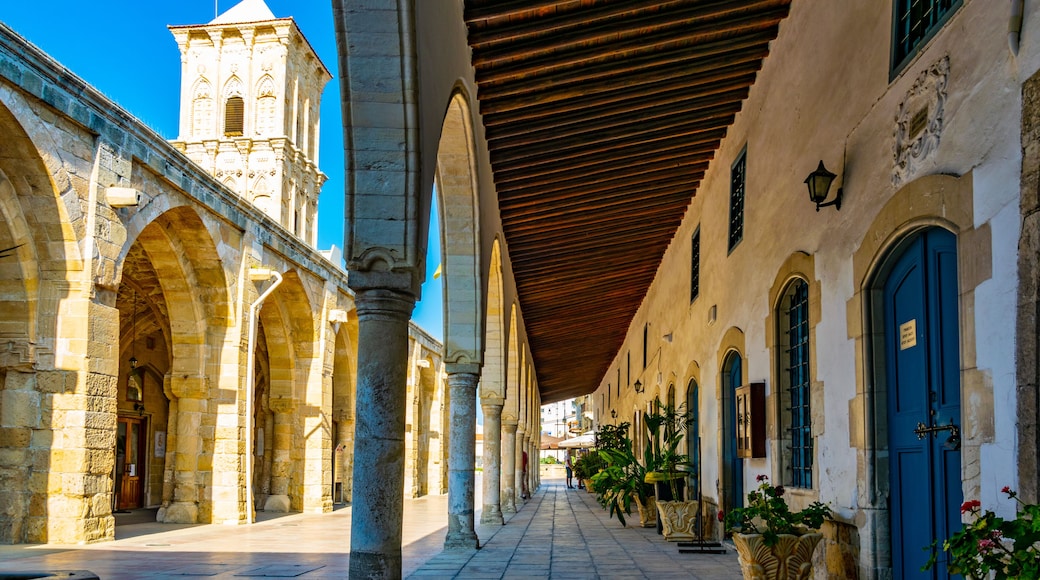 Arcade of Church of Saint Lazarus in Larnaca, Cyprus