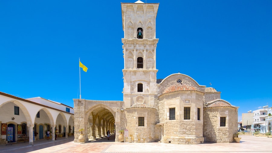 Church of Saint Lazarus showing heritage architecture, a church or cathedral and religious elements