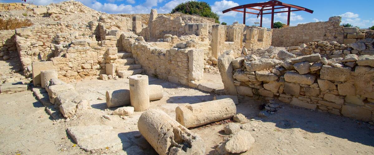 Kourion Ruins showing a ruin and heritage architecture