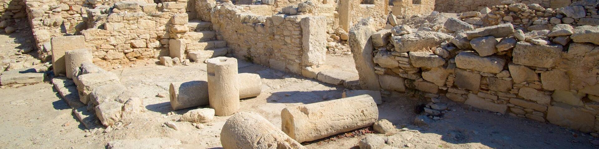 Kourion Ruins showing a ruin and heritage architecture
