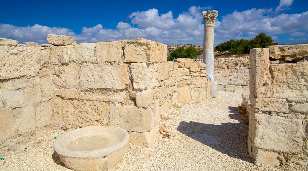 Ruinas de Kourion mostrando una ruina