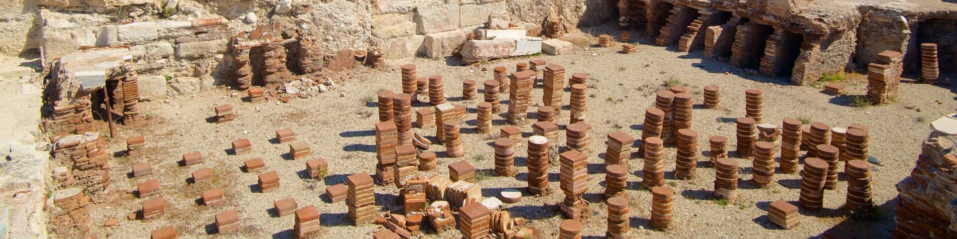 Kourion Ruins showing a ruin