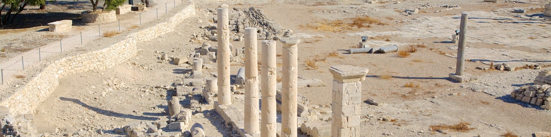 Amathus Ruins showing building ruins