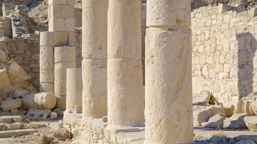 Amathus Ruins featuring heritage architecture and building ruins