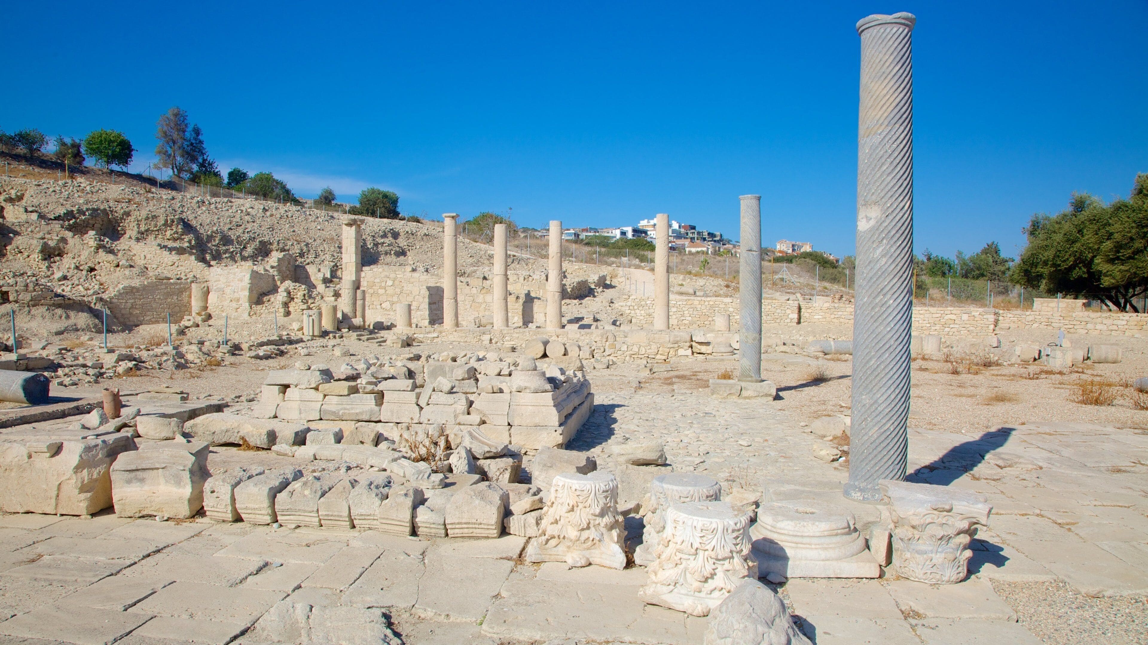 Amathus Ruins which includes a ruin