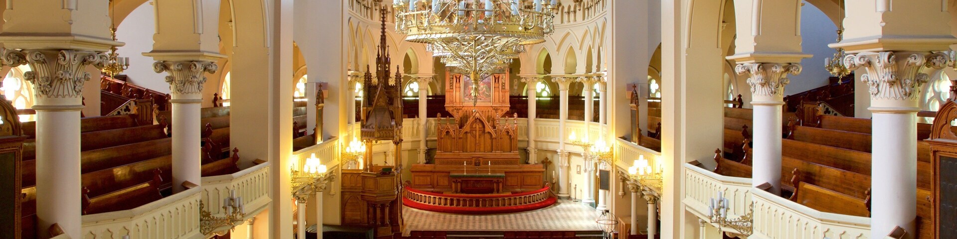 St. John\'s Church showing heritage architecture, interior views and a church or cathedral