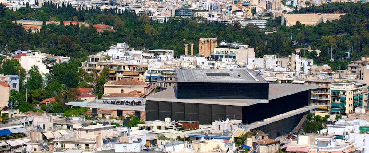 Acropolis Museum which includes cbd
