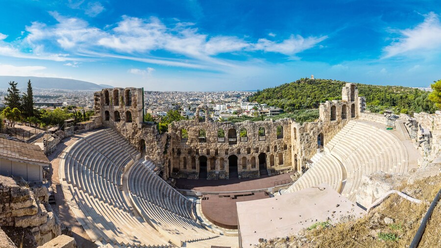 Ancient theater in Greece, Athnes