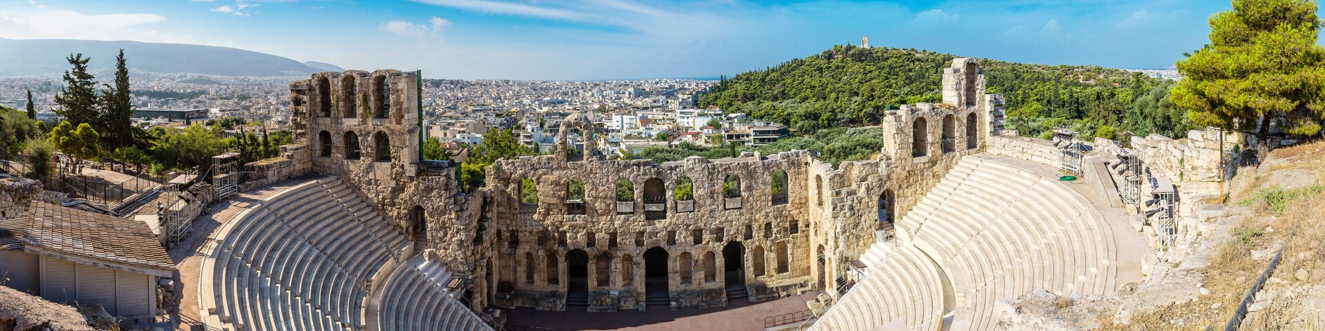 Ancient theater in Greece, Athnes