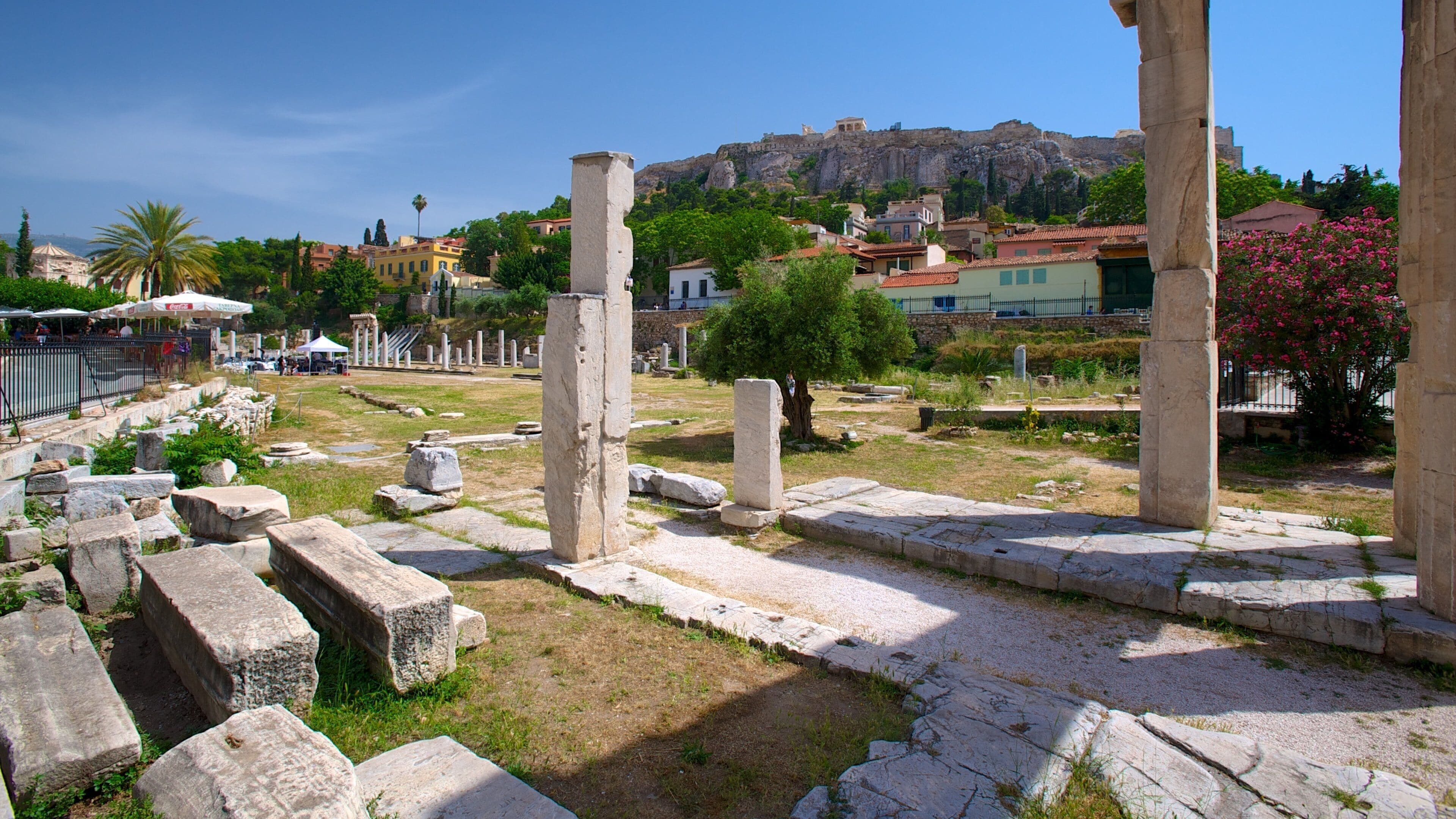 로만 아고라 이 포함 건물 유적지 과 문화유산 요소