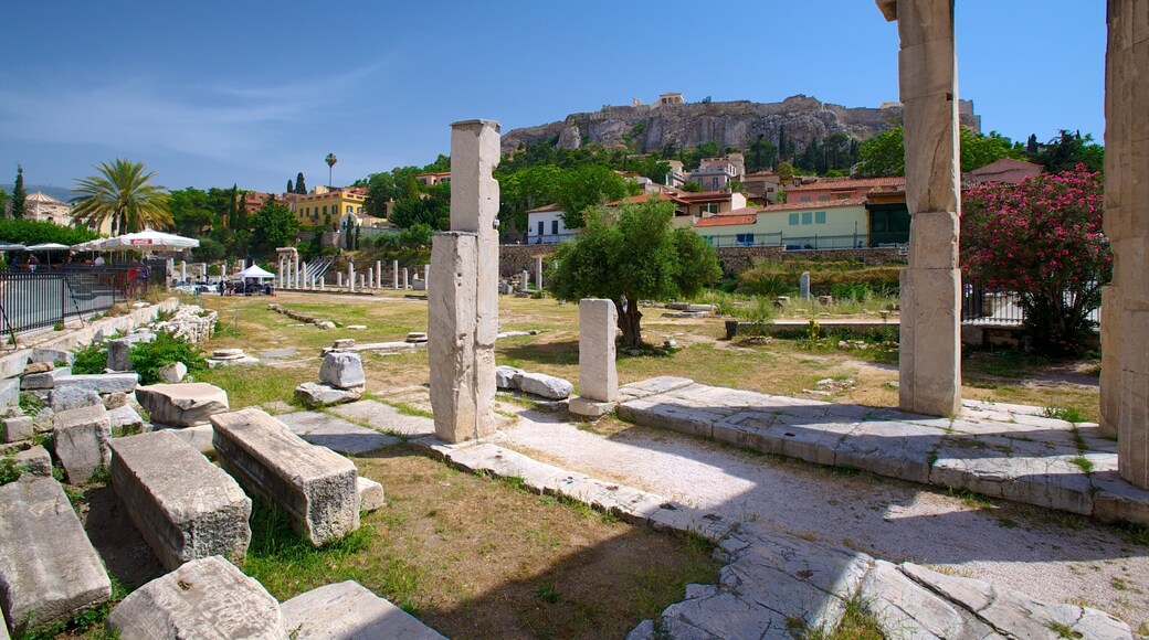 로만 아고라 이 포함 건물 유적지 과 문화유산 요소