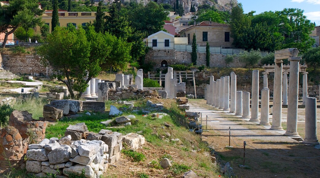 Tower of the Winds which includes heritage elements, a city and building ruins
