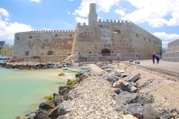Koules Fortress featuring a castle and heritage architecture