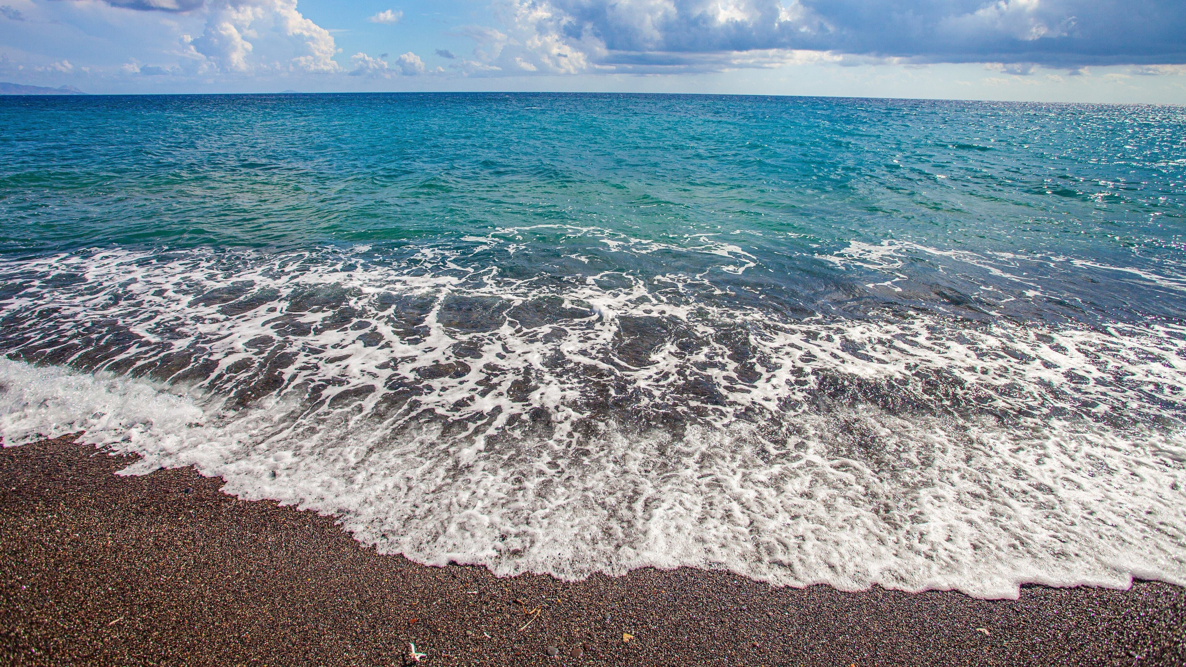 Santorini showing general coastal views
