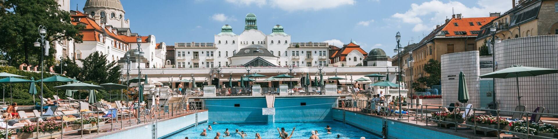 Gellert Thermal Baths and Swimming Pool featuring swimming and a pool