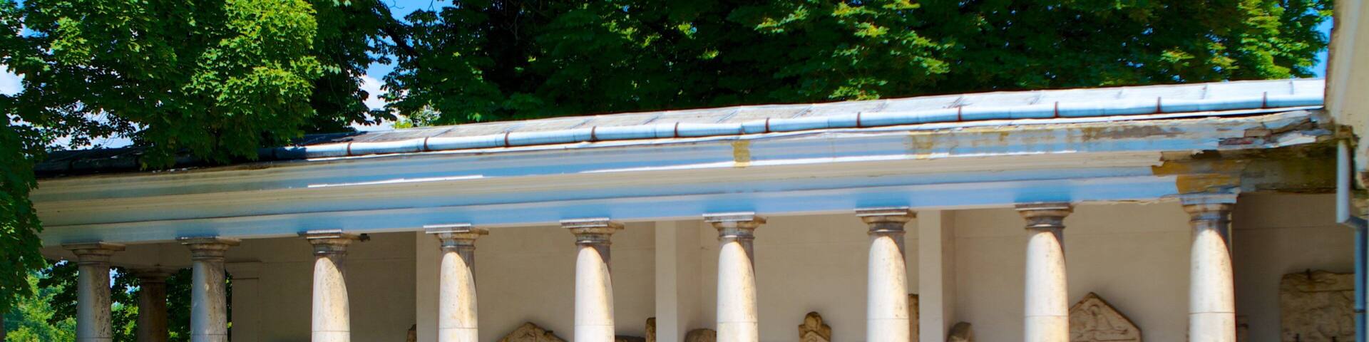 Aquincum which includes heritage architecture