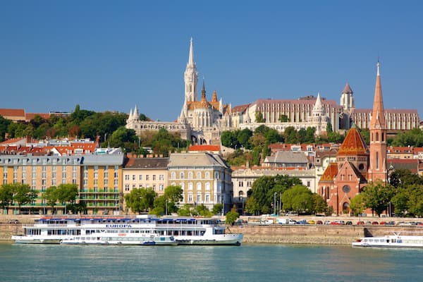 Fischerbastei das einen Stadt, historische Architektur und Kirche oder Kathedrale