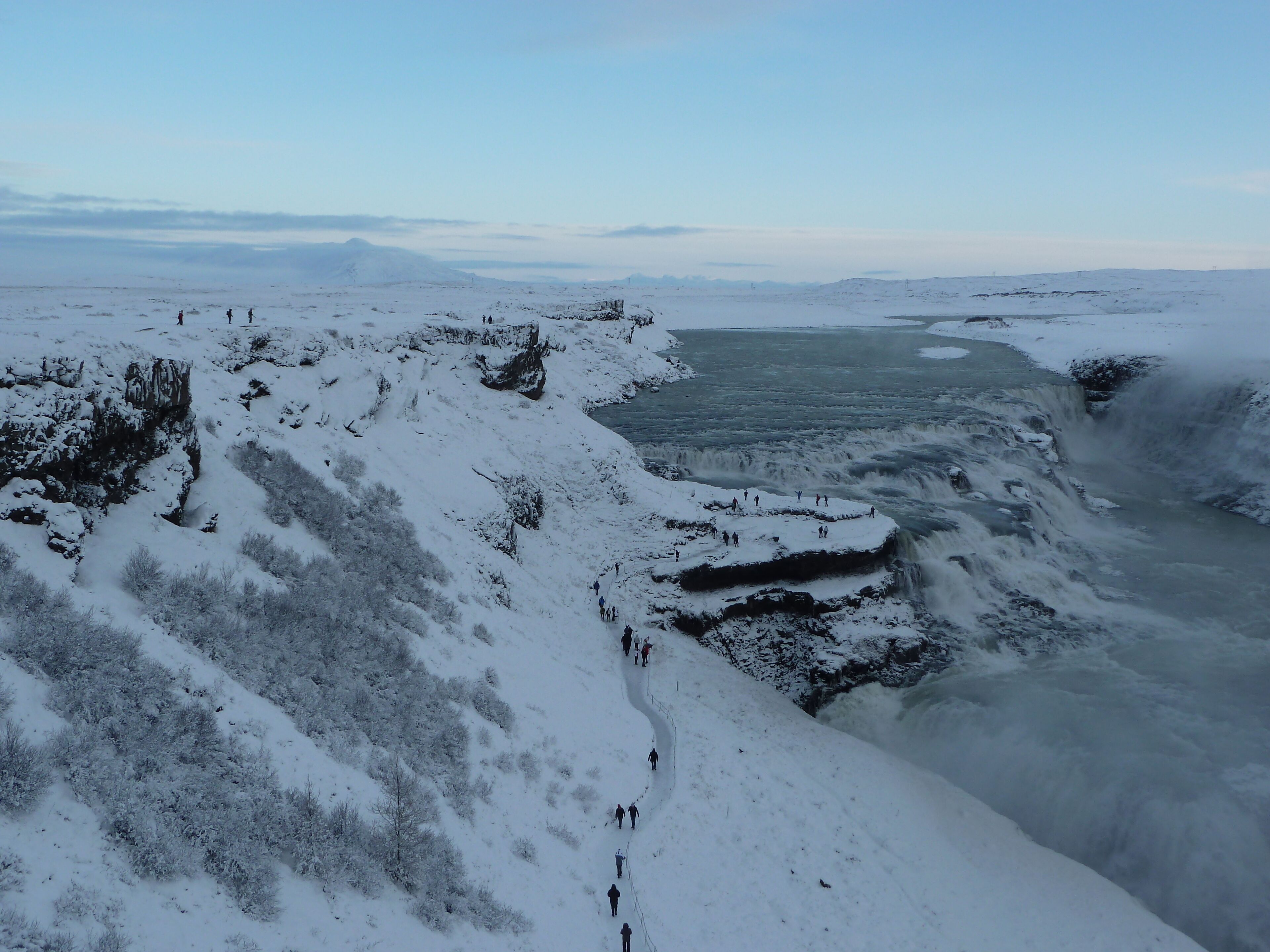 #LifeAtExpediaGroup So So cold !! Gulfoss falls in Iceland. A must visit in Iceland.