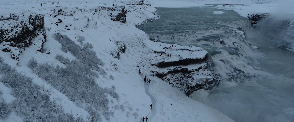 #LifeAtExpediaGroup So So cold !! Gulfoss falls in Iceland. A must visit in Iceland.