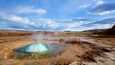 Geysir bevat een warmwaterbron