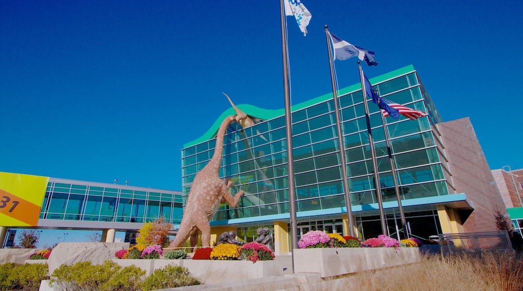 Museu Infantil de IndianĂĄpolis mostrando uma cidade