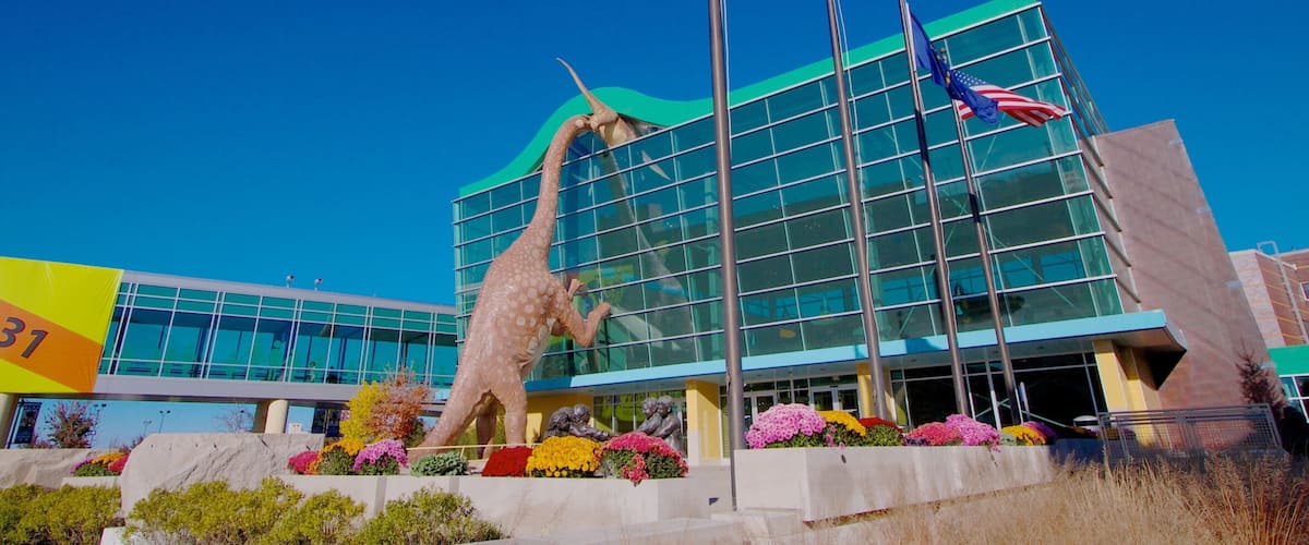 Children\'s Museum of Indianapolis ofreciendo una ciudad