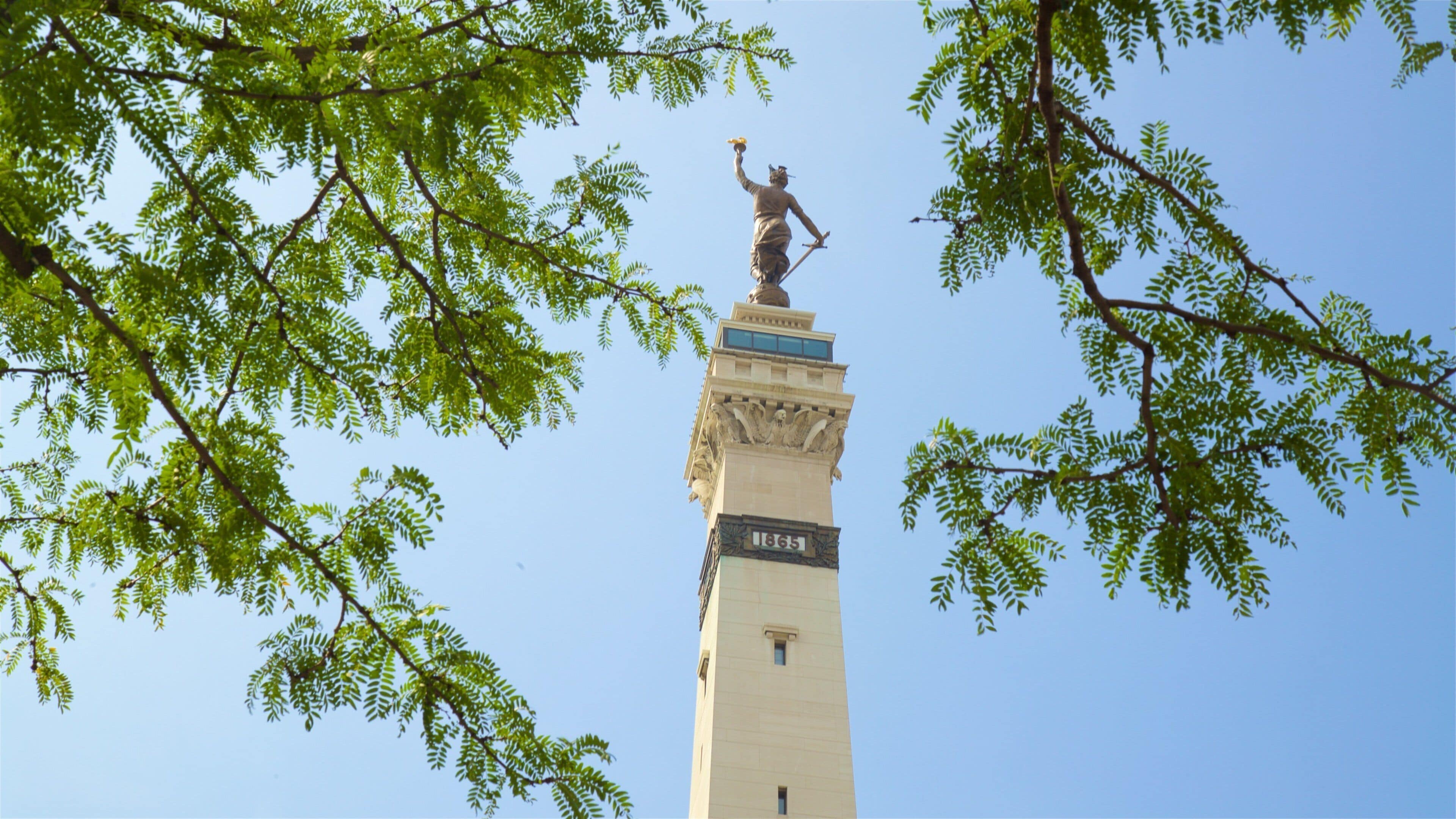 Soldiers and Sailors Monument which includes a monument, a statue or sculpture and heritage elements