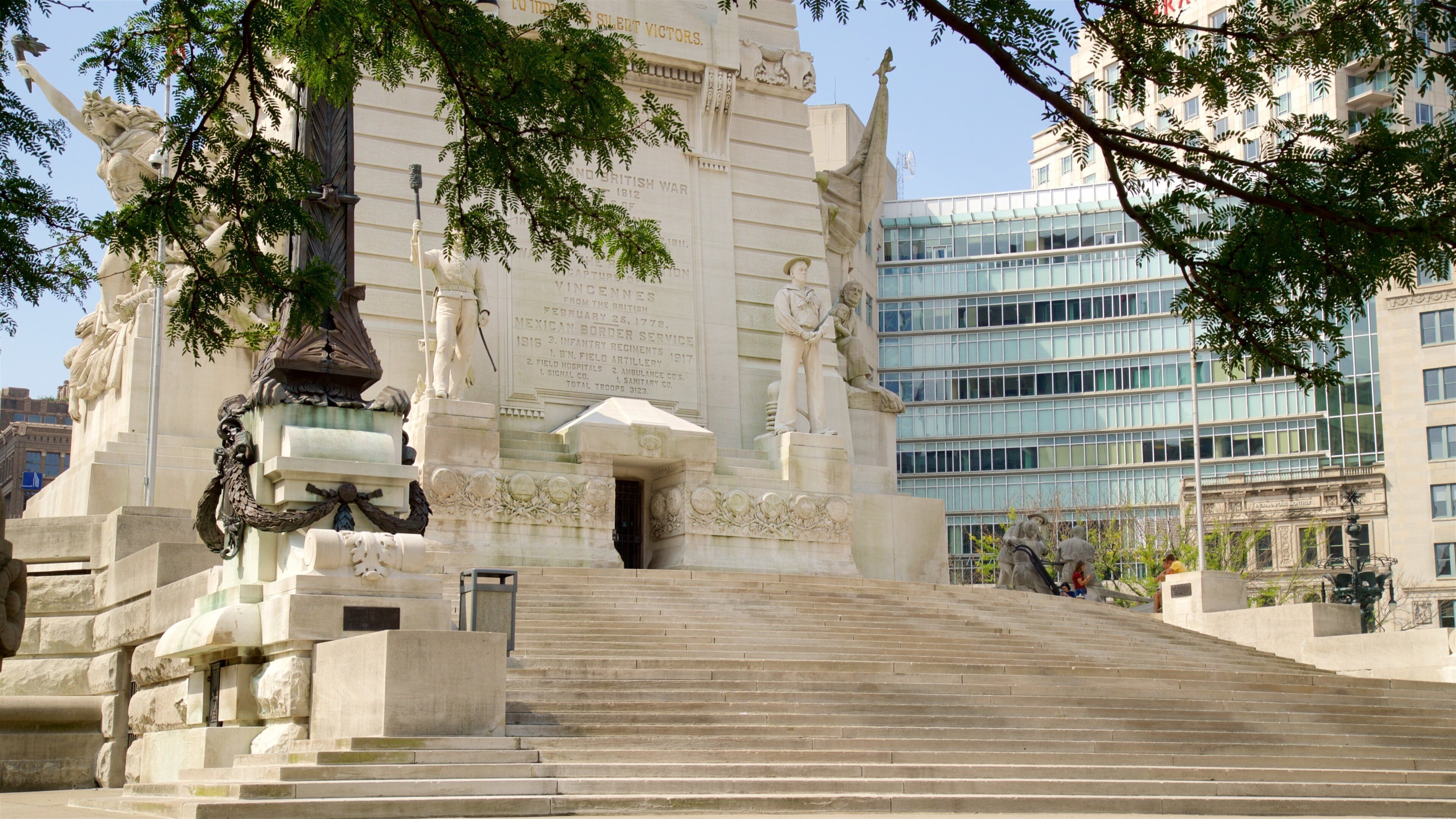 อนุสาวรีย์ Soldiers and Sailors แสดง มรดกทางสถาปัตยกรรม