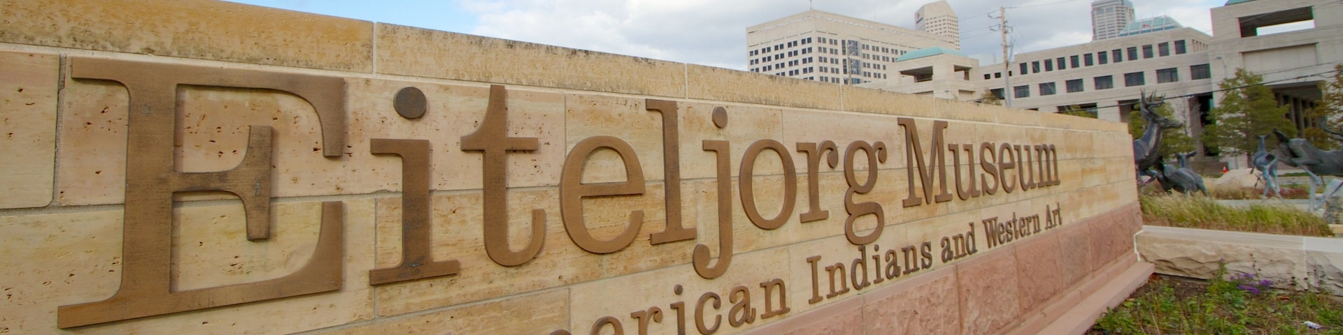 White River State Park caracterizando sinalização