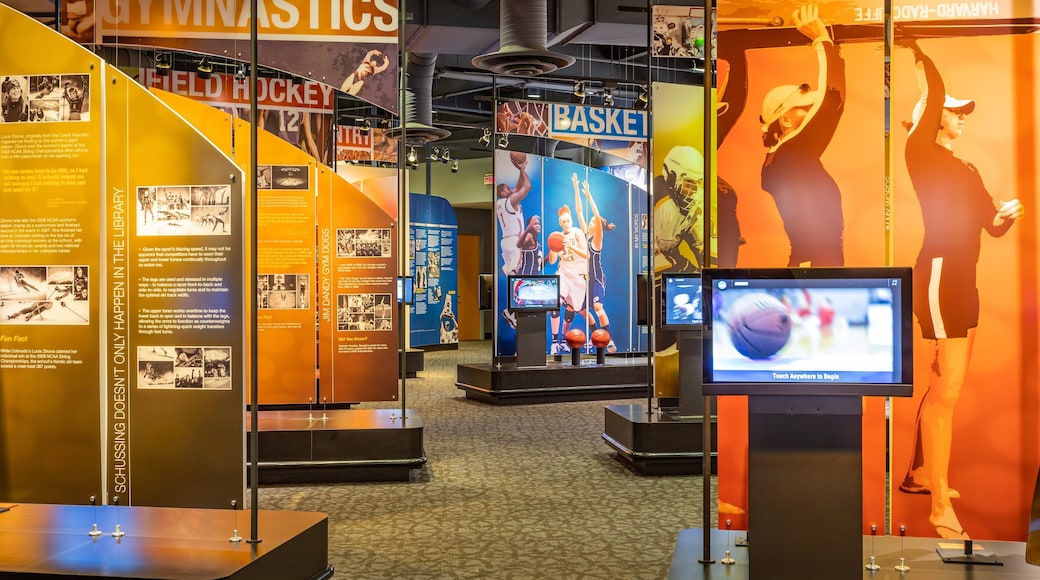 NCAA Hall of Champions featuring interior views