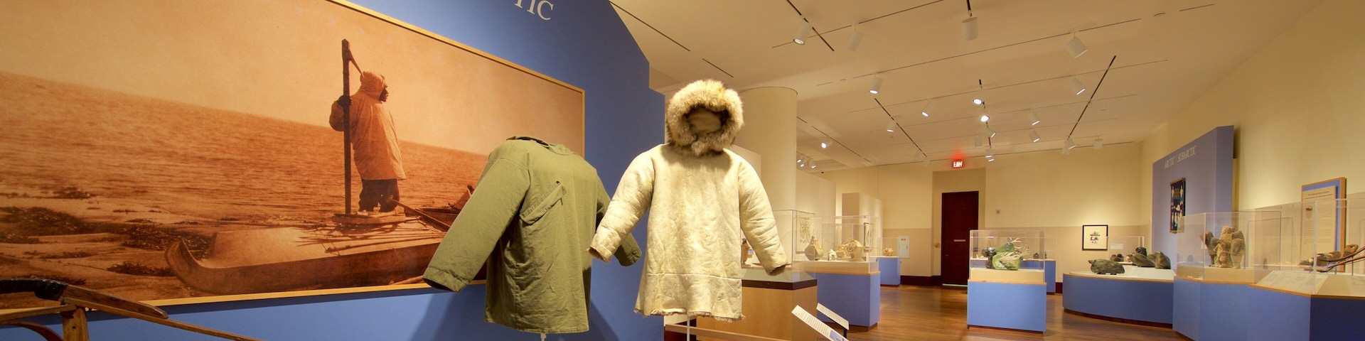 Eiteljorg Museum of American Indians que inclui vistas internas