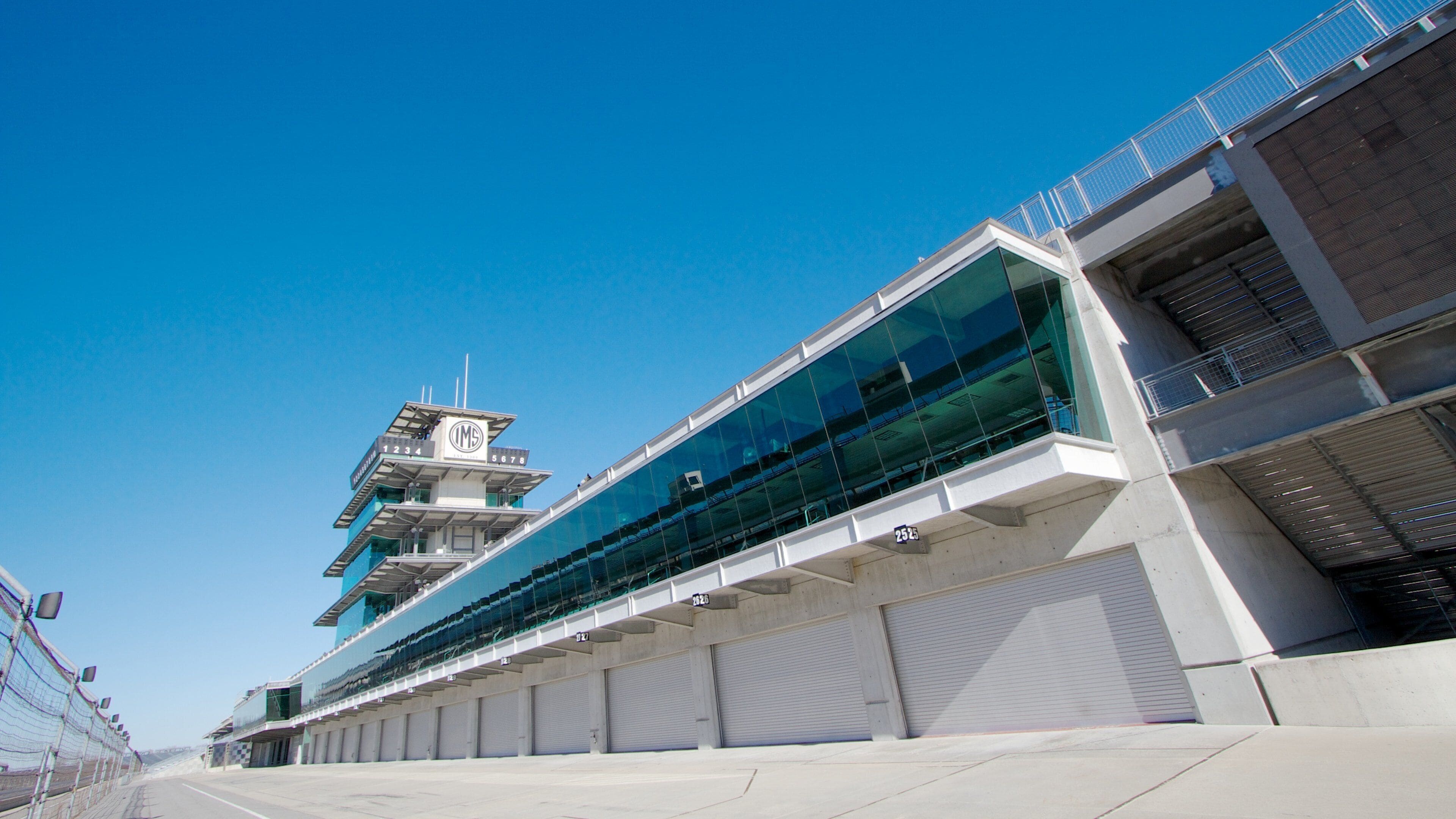 Indianapolis Motor Speedway og byder på en sportsbegivenhed